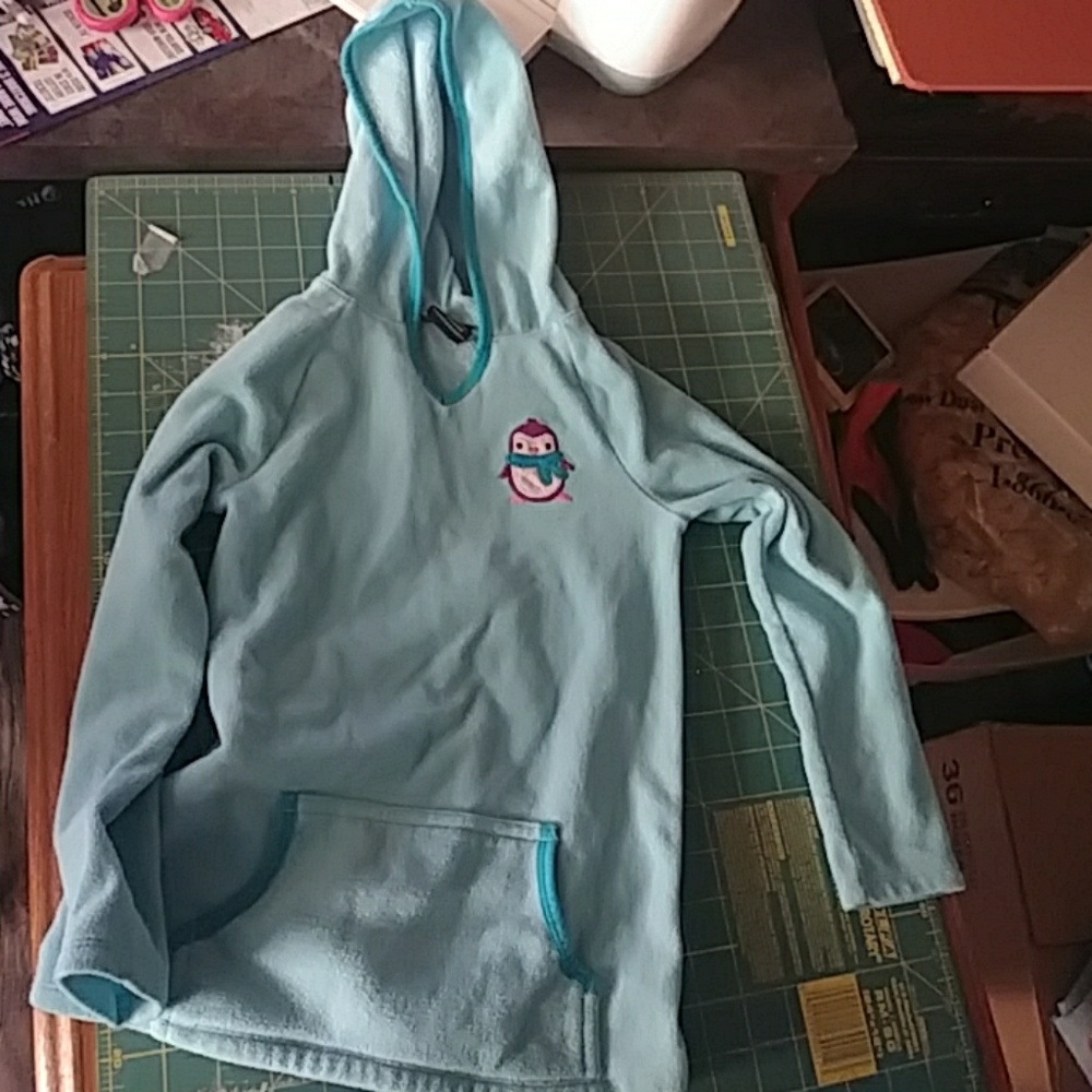 Girls hooded sweatshirt